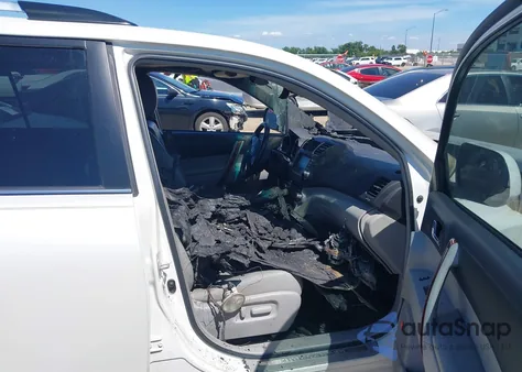 2012 Toyota Highlander Limited V6 z USA, uszkodzony, nr VIN 5TDYK3EH0CS071407